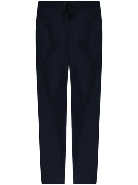  Moncler Logo-patch Trousers - Blue 