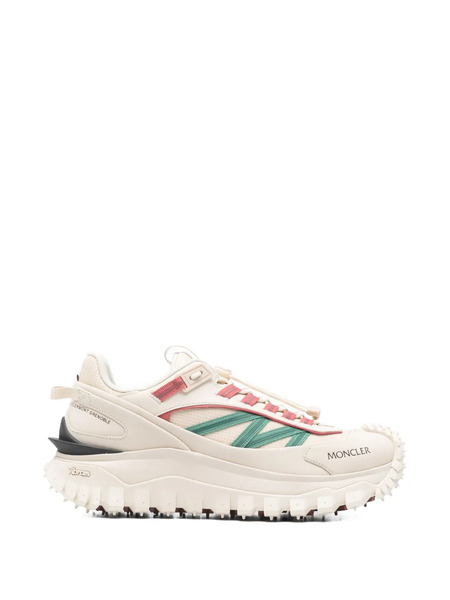  Moncler Logo-print Sneakers - Neutrals 