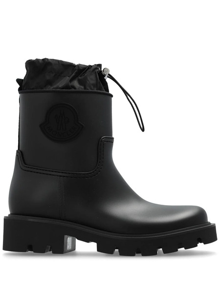  Moncler Lug Sole Slip-on Ankle Boots - Black 