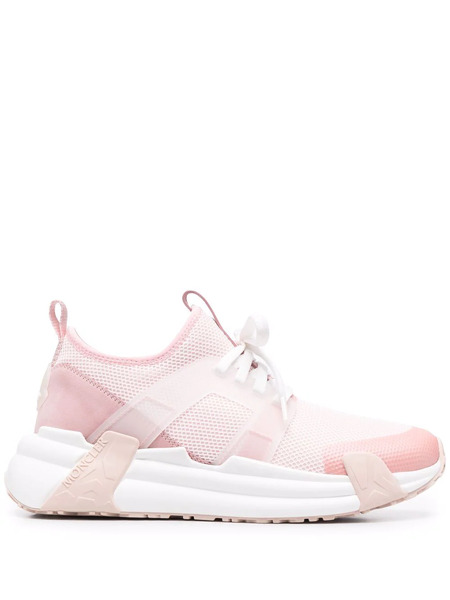  Moncler Lunarove Chunky Low-top Sneakers - Pink 