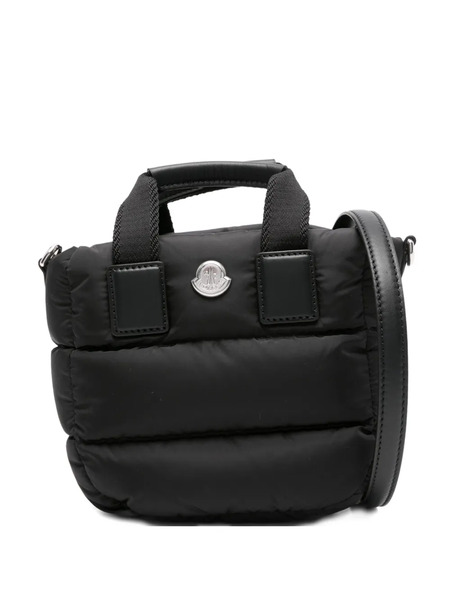  Moncler Mini Caradoc Quilted Shoulder Bag - Black 