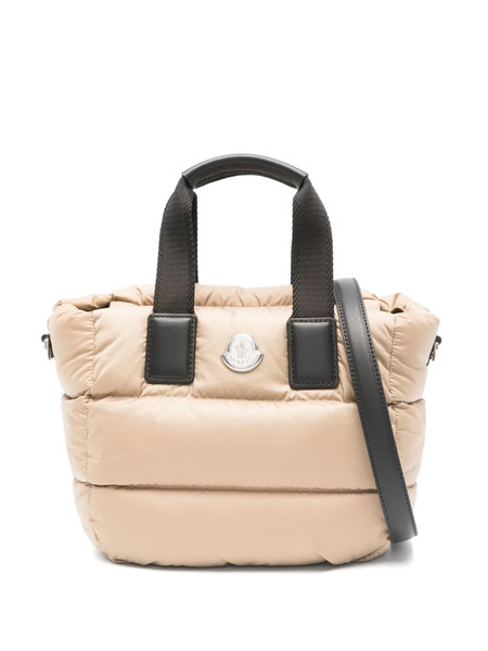  Moncler Mini Caradoc Tote Bag - Neutrals 