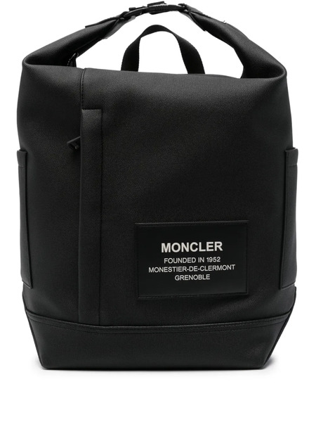  Moncler Nakoa Canvas Backpack - Black 