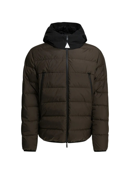  Moncler Padded Hooded Jacket - Brown 