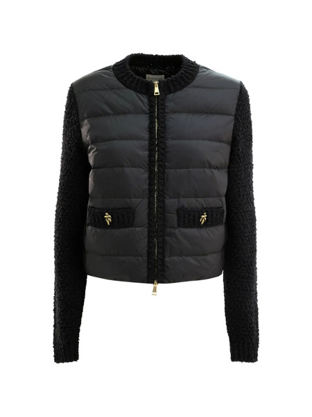  Moncler Padded Zip-up Jacket - Black 