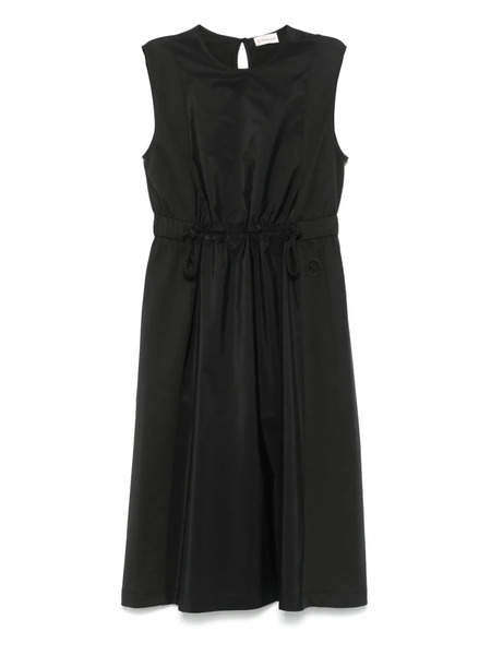  Moncler Panelled Mini Dress - Black 