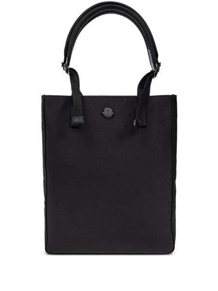  Moncler Pierrick Logo-patch Tote Bag - Black 