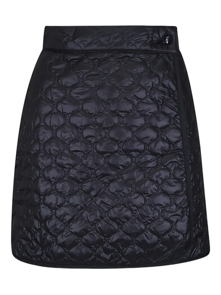  Moncler Quilted Mini Skirt - Black 