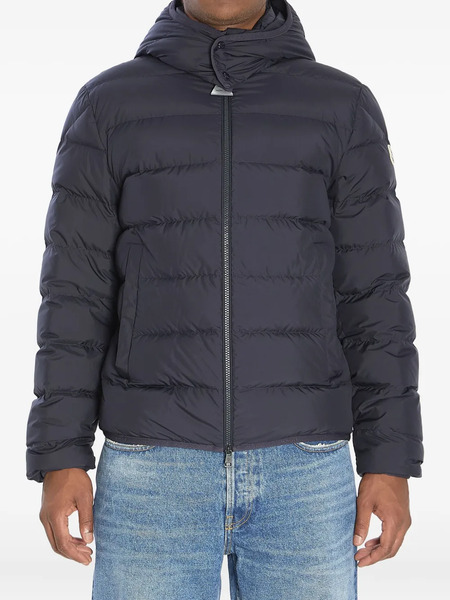  Moncler Removable-hood Puffer Jacket - 778 Blue 