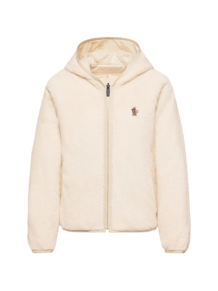  Moncler Reversible Polartec Hooded Zip-up Jacket - Neutrals 