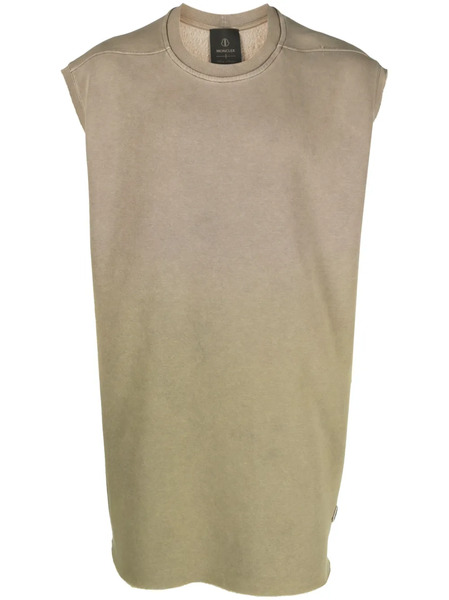  Moncler + Rick Owens Ombré-effect Jersey Vest - Neutrals 