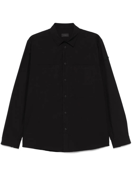  Moncler Rubberised-logo Shirt - Black 