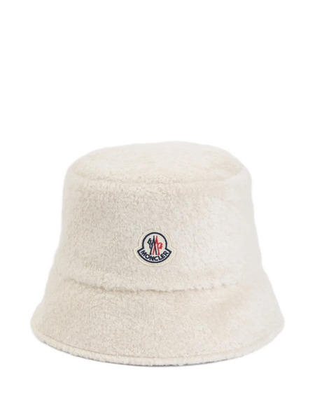  Moncler Teddy Bucket Hat - Neutrals 