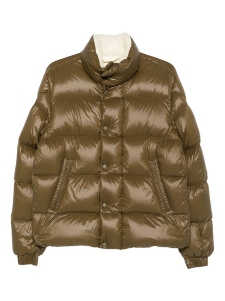  Moncler Tripiti Quilted High-neck Jacket - Green 
