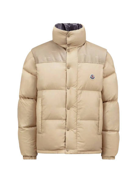 Moncler Verone 1 Monogram Reversible Puffer Jacket - Neutrals 