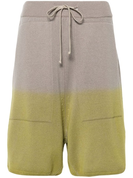  Moncler X Rick Owens Knitted Shorts - Green 