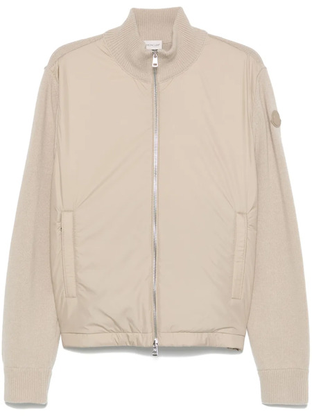  Moncler Zip-up Padded Jacket - Neutrals 