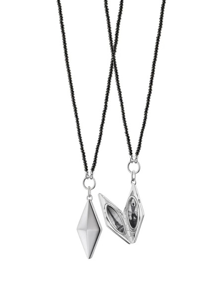 Monica Rich Kosann Statement-pendant Necklace - Silver 
