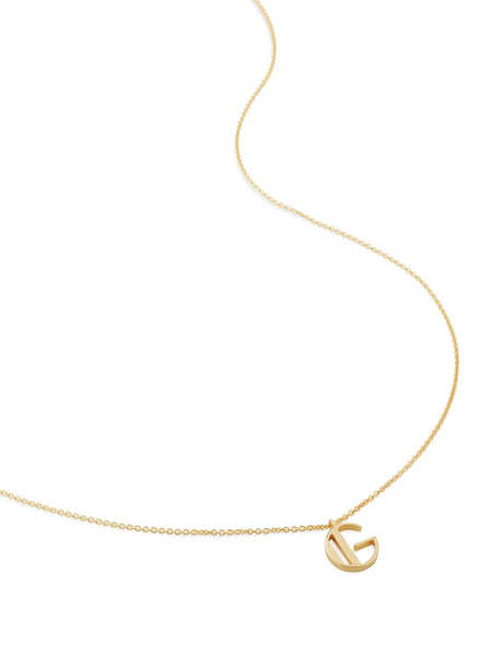  Monica Vinader Alphabet G-pendant Necklace - Gold 