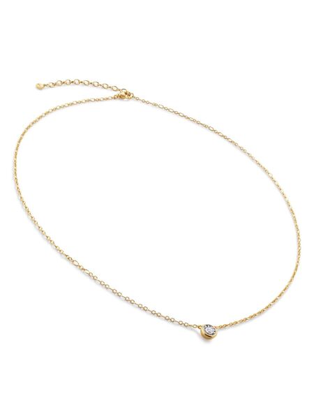  Monica Vinader Essentials Necklace - Gold 