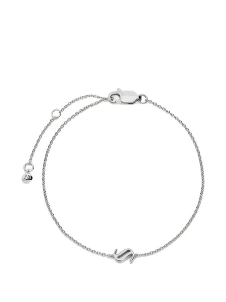  Monica Vinader Initial S Chain Bracelet - Silver 