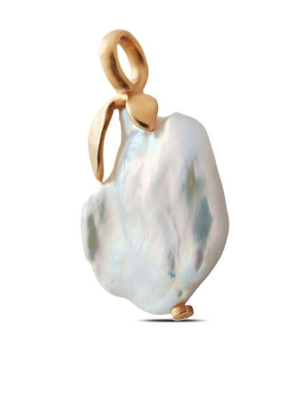  Monica Vinader Keshi-pearl Pendant Charm - Gold 