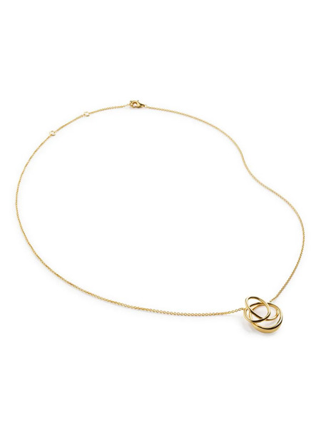  Monica Vinader Nura Wrap Necklace - Gold 