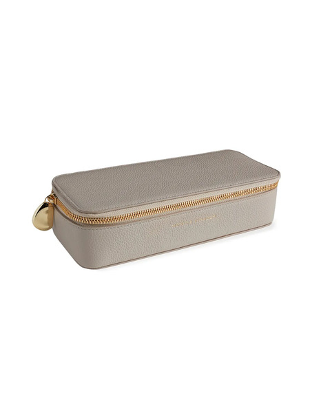  Monica Vinader Rectangular Zipped Jewellery Box - Green 