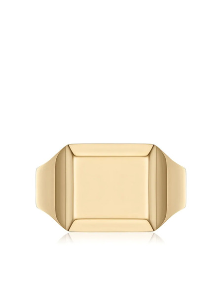 Monica Vinader Signature Signet Ring - Gold 