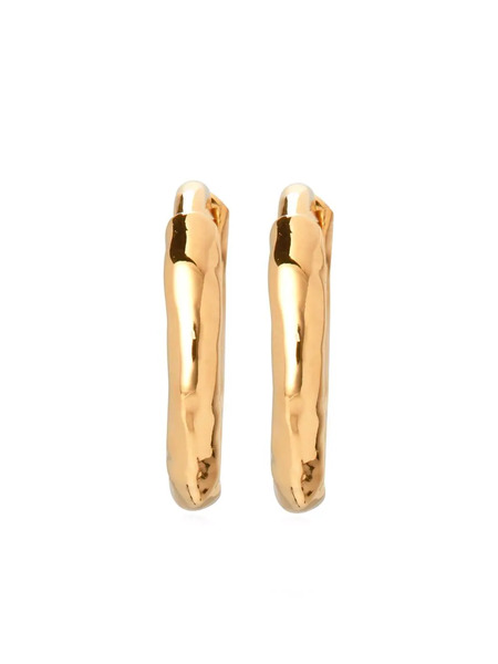  Monica Vinader Ziggy Huggie Earrings - Gold 