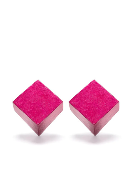  Monies Geometric Earrings - Pink 