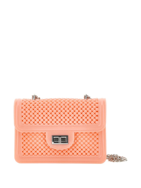  Monnalisa Beaded Chain Bag - Orange 