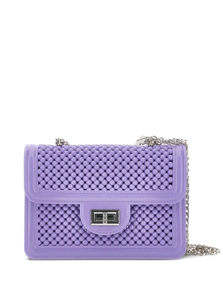  Monnalisa Beaded Chain Bag - Purple 