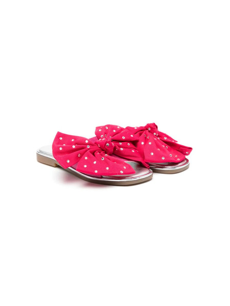  Monnalisa Bow-detail Flip-flops - Pink 