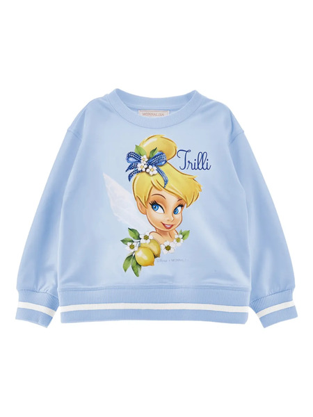  Monnalisa Character-print Sweatshirt - Blue 