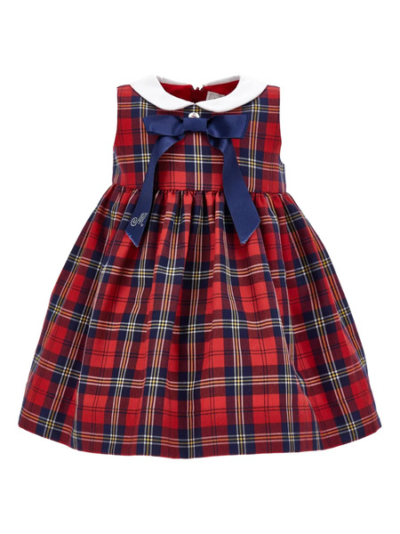  Monnalisa Checkered Dress 