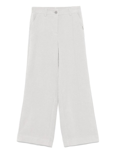  Monnalisa Corduroy Trousers - Grey 