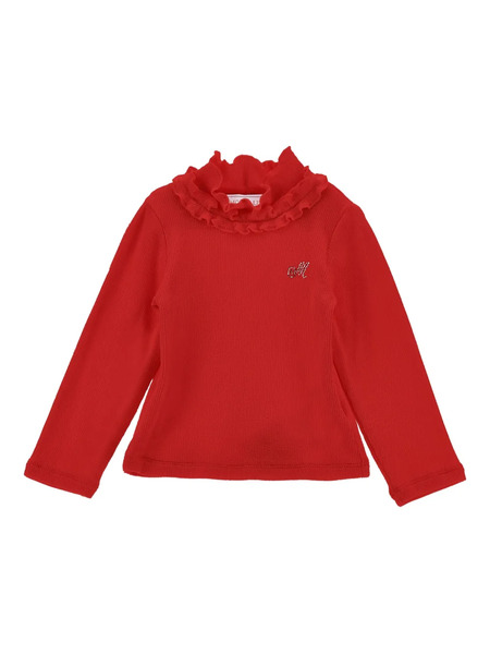  Monnalisa Cotton Jumper - Red 