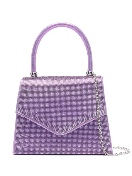  Monnalisa Crystal-embellished Glitter Bag - Purple 