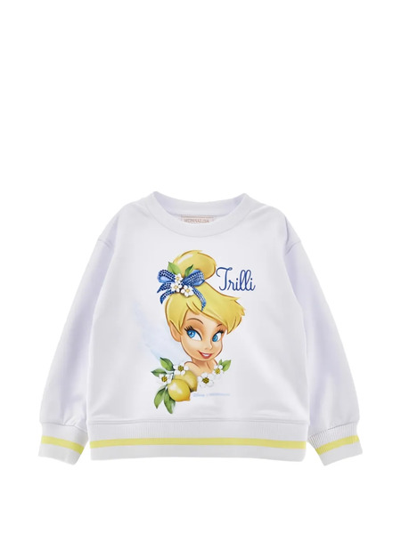  Monnalisa Floral-print Sweatshirt - White 