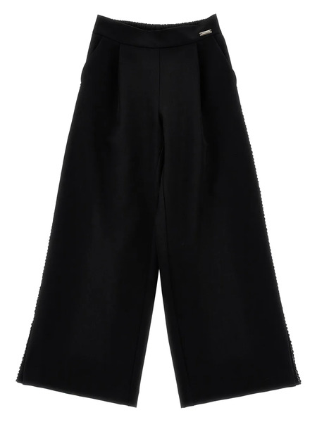  Monnalisa Jersey Trousers - Black 