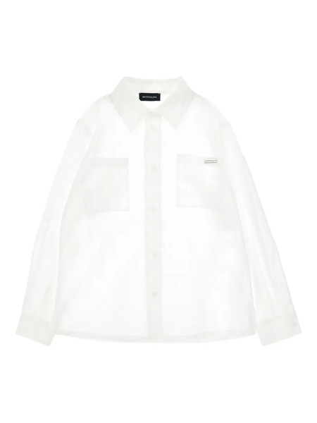  Monnalisa Pocket Shirt - White 