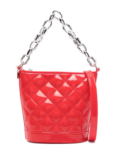  Monnalisa Quilted Shoulder Bag - Red 