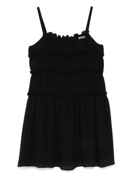  Monnalisa Ruffled Dress - Black 