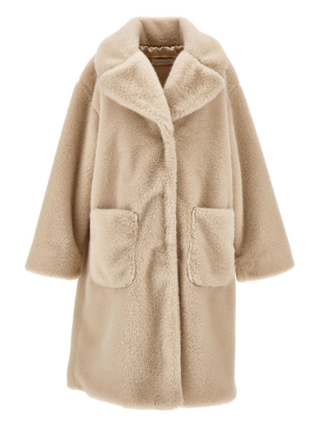  Monnalisa Single-breasted Coat - Neutrals 