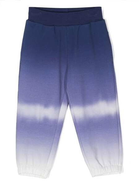  Monnalisa Tie-dye Elasticated-ankle Trousers - Blue 