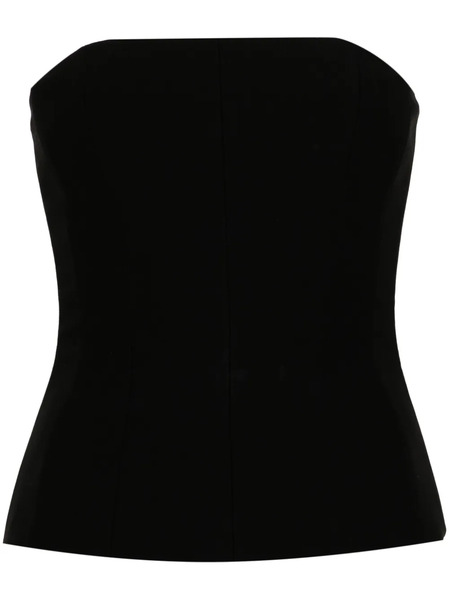  Mônot Square-neck Boned Top - Black 