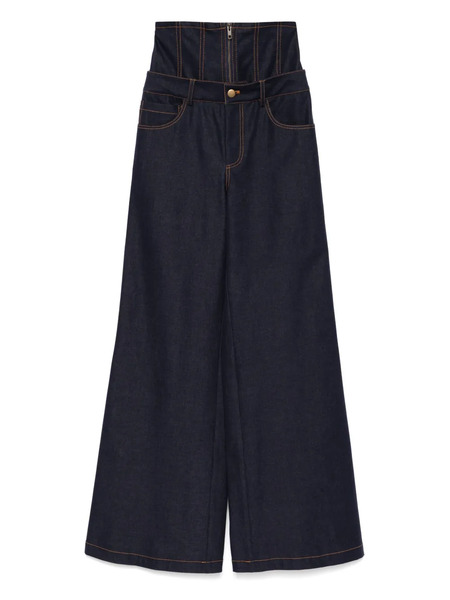  Monse Corset Jeans - Blue 