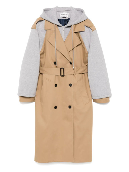  Monse Deconstructed Trench Coat - Brown 