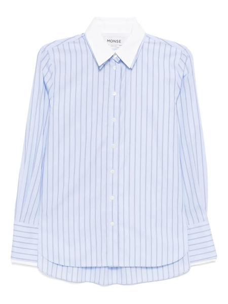  Monse Double-layered Shirt - Blue 